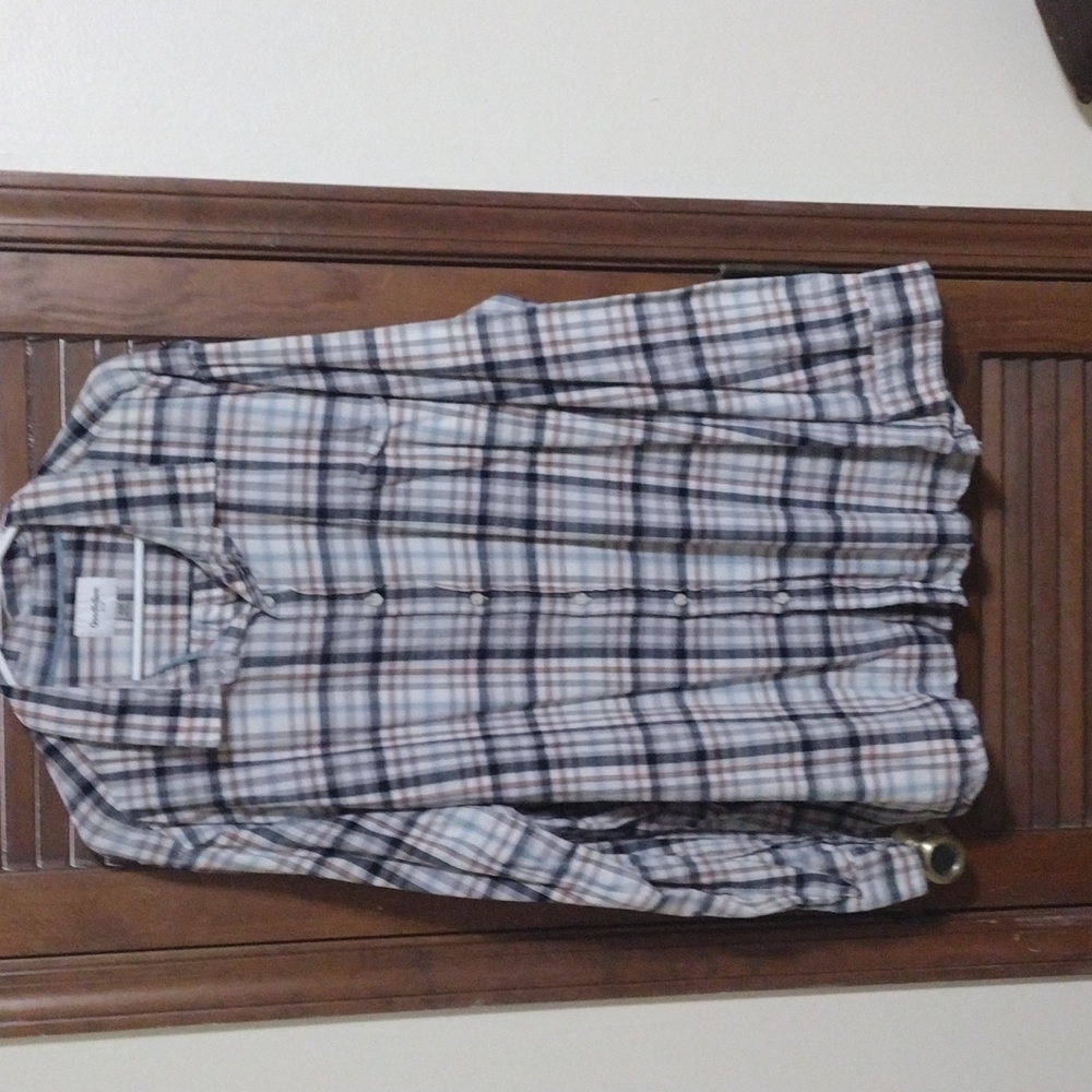 4xb Plaid Long Sleeve Shirt Goodfellow